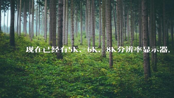 现在已经有5K、6K、8K分辨率显示器，那么8K之后是什么？
