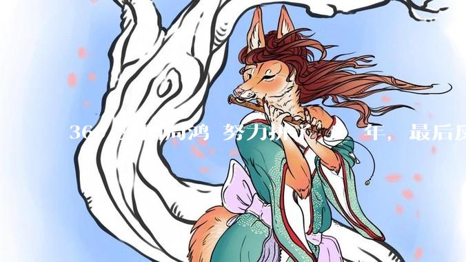 360 集团周鸿袆努力拼了 4  年，最后反而跌了近 4000 亿，其原因是什么？