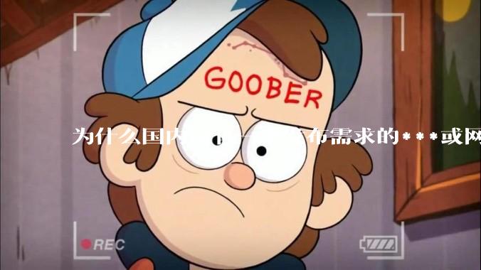 为什么国内没有一个发布需求的***或网站呢？